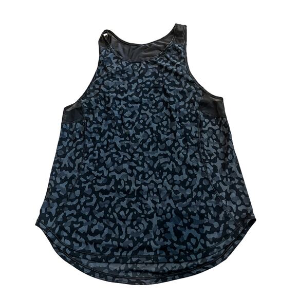 Lululemon Sculpt Tank II Formation Camo Deep Coal Multi Black‎ Sleeveless Top 4 - Picture 1 of 6
